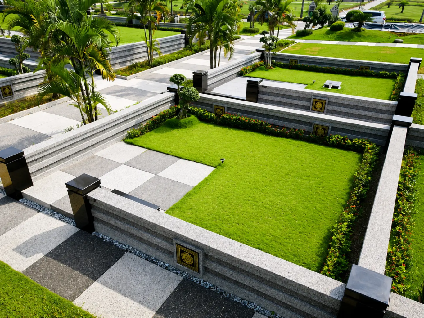 Foto asli kavling Super Family A Al Azhar Memorial Garden
