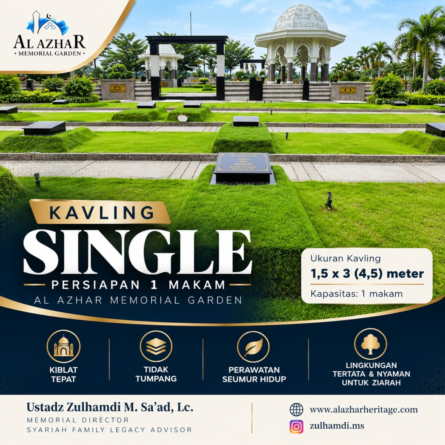 Foto kavling Single Al Azhar Memorial Garden 3